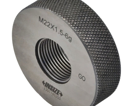 INSIZE Measuring Equipment Insize GO Thread Ring Gauge M22X1.5 Series 4129-22R