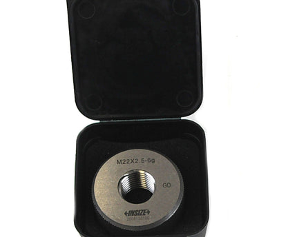 INSIZE Measuring Equipment Insize GO Thread Ring Gauge M22X2.5 Series 4120-22
