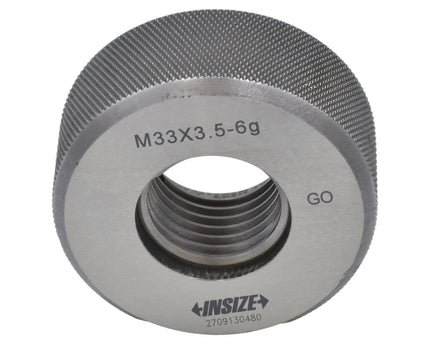 INSIZE Measuring Equipment Insize GO Thread Ring Gauge M33X3.5 Series 4120-33