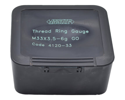 INSIZE Measuring Equipment Insize GO Thread Ring Gauge M33X3.5 Series 4120-33