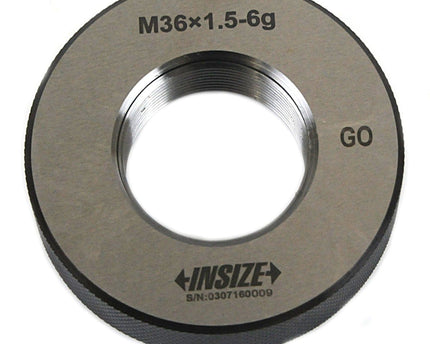 INSIZE Measuring Equipment Insize GO Thread Ring Gauge M36X1.5 Series 4129-36R