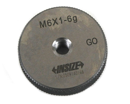 INSIZE Measuring Equipment Insize GO Thread Ring Gauge M6X1.0 Series 4120-6
