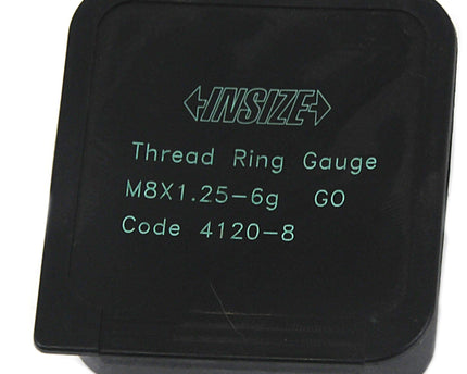 INSIZE Measuring Equipment Insize GO Thread Ring Gauge M8X1.25 Series 4120-8