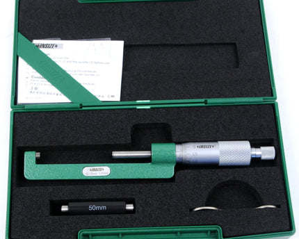 INSIZE Measuring Equipment Insize Hub Micrometer 50-75mm Range Series 3292-75