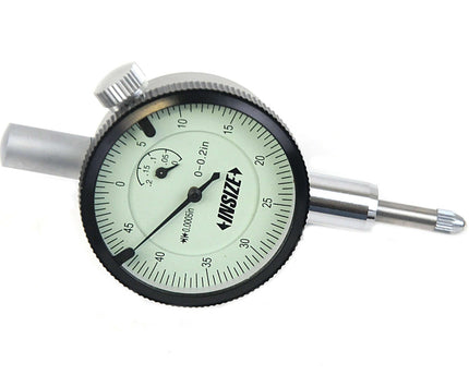 INSIZE Measuring Equipment Insize Imperial Compact Dial Indicator Range 0 - 0.2" Series 2304-0205