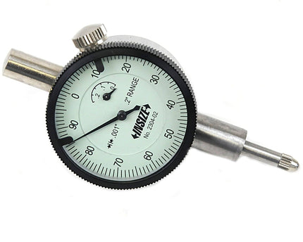 INSIZE Measuring Equipment Insize Imperial Compact Dial Indicator Range 0 - 0.5" 2304-02