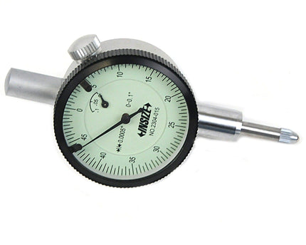 INSIZE Measuring Equipment Insize Imperial Compact Dial Indicator Range 0 - 0.5" Series 2304-015