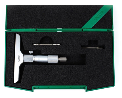 INSIZE Measuring Equipment Insize Imperial Depth Micrometer 0-1" Range Series 3240 - 1