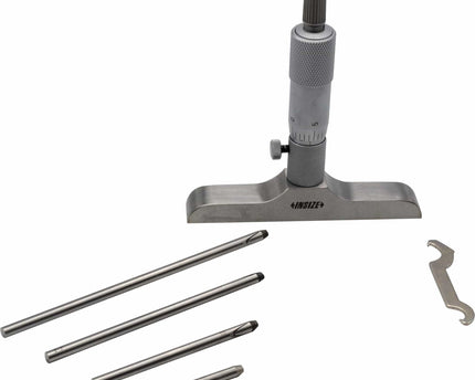INSIZE Measuring Equipment Insize Imperial Depth Micrometer 0-4" Range Series 3240 - 4