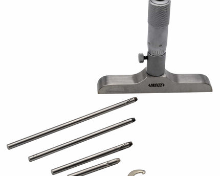 INSIZE Measuring Equipment Insize Imperial Depth Micrometer 0-4" Range Series 3240 - 4
