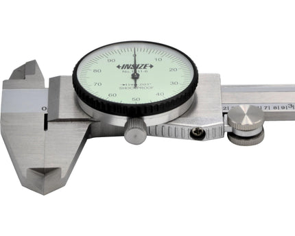 INSIZE Measuring Equipment INSIZE Imperial Dial Caliper  0-6" Range Series 1311-6