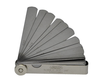 INSIZE Measuring Equipment Insize Imperial Feeler Gauge 32pc Set 0.0015"-0.35" Range Series 4608-31
