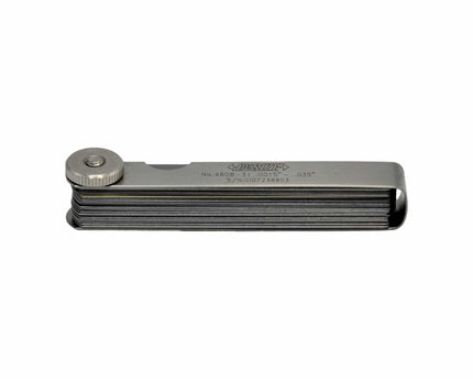 INSIZE Measuring Equipment Insize Imperial Feeler Gauge 32pc Set 0.0015"-0.35" Range Series 4608-31