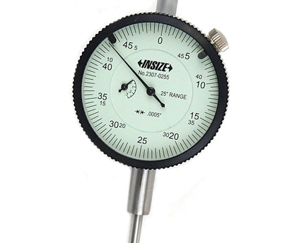 INSIZE Measuring Equipment Insize Imperial Lug Back Dial Indicator 0.25" Range Series 2307-0255