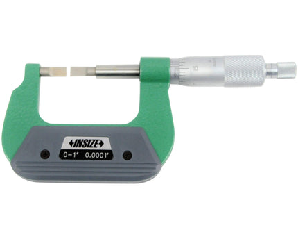 INSIZE Measuring Equipment Insize Imperial Outside Blade Micrometer 0-1" Range Series 3232-1
