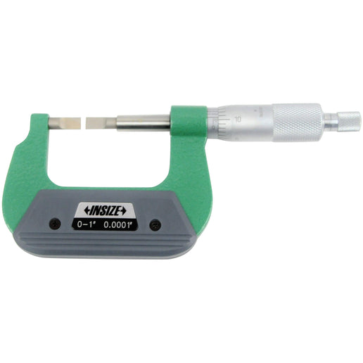 INSIZE Measuring Equipment Insize Imperial Outside Blade Micrometer 0-1" Range Series 3232-1