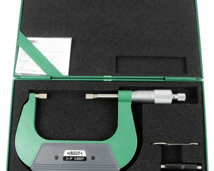 INSIZE Measuring Equipment Insize Imperial Outside Blade Micrometer 2-3" Range Series 3232-3