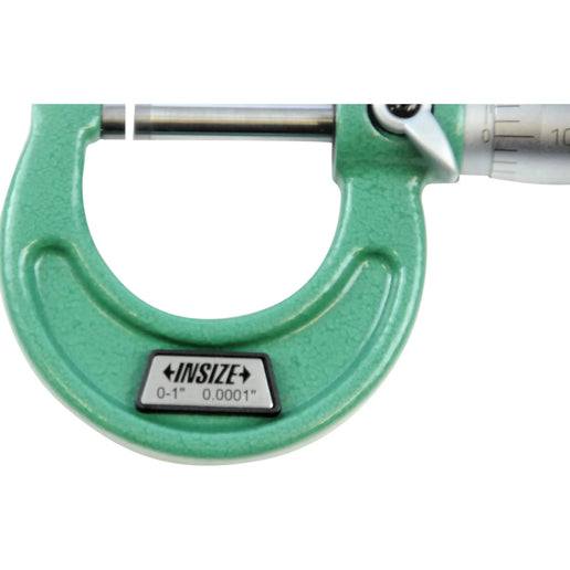 INSIZE MEASURING EQUIPMENT Insize Imperial Outside Micrometer 0-1" Range Series 3203-1A
