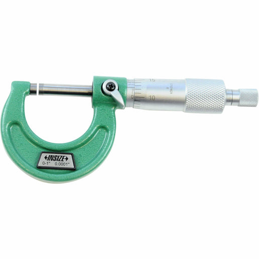 INSIZE MEASURING EQUIPMENT Insize Imperial Outside Micrometer 0-1" Range Series 3203-1A