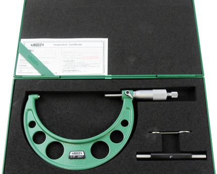INSIZE Measuring Equipment Insize Imperial Outside Micrometer 4-5" Range Series 3203-5A