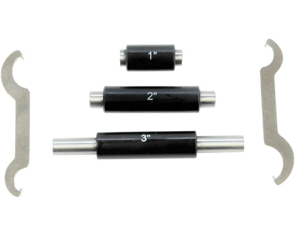 INSIZE Measuring Equipment Insize Imperial Outside Micrometer Set 0-4" Range Series 3203-44A