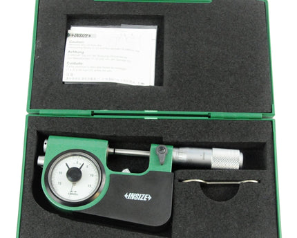 INSIZE Measuring Equipment Insize Indicating Micrometer with Support 0-1" Range Series 3332-1