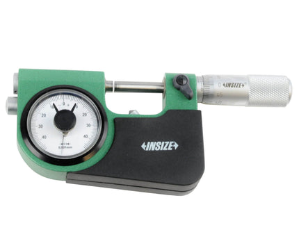 INSIZE Measuring Equipment Insize Indicating Micrometer with Support 0-25mm Range Series 3332-25