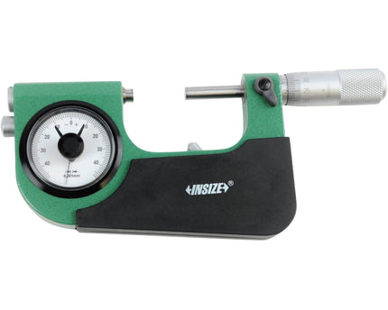 INSIZE Measuring Equipment Insize Indicating Micrometer with Support 25-50mm Range Series 3332-50