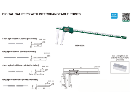 INSIZE Measuring Equipment Insize Internal Zero Block 100mm Range Series 1124-BLOCK