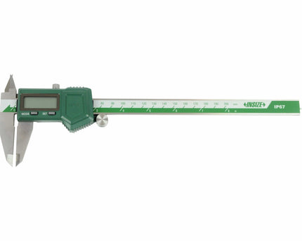 INSIZE Measuring Equipment Insize IP57 Digital Caliper 0-200mm/0-8" Range Series 1118-200B