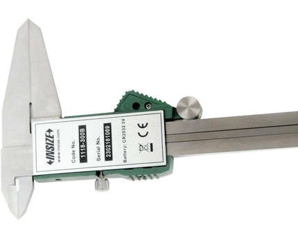 INSIZE Measuring Equipment Insize IP57 Digital Caliper 0-300mm/0-12" Range Series 1118-300B