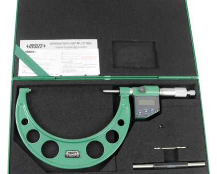 INSIZE Measuring Equipment Insize IP65 Digital Outside Micrometer 125-150mm / 5-6" Range Series 3101-150A