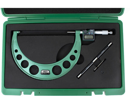 INSIZE Measuring Equipment Insize IP65 Digital Outside Micrometer 175-200 MM/ 7-8" Range Series 3108-200A