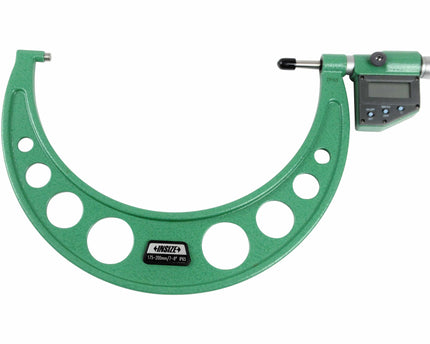 INSIZE Measuring Equipment Insize IP65 Digital Outside Micrometer 175-200mm / 7-8 Range Series 3101-200A
