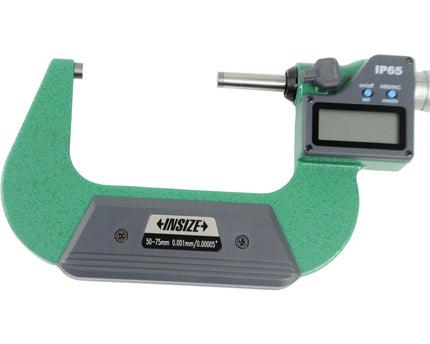 INSIZE Measuring Equipment Insize IP65 Digital Outside Micrometer 50-75mm / 2-3" Range Series 3101-75A