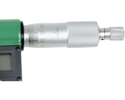 INSIZE Measuring Equipment Insize IP65 Digital Outside Micrometer 50-75mm / 2-3" Range Series 3108-75A