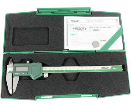INSIZE MEASURING EQUIPMENT Insize IP67 Digital Caliper 0-200mm/0-8" Range Series 1118-200B