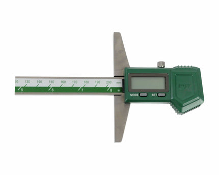 INSIZE Measuring Equipment Insize IP67 Digital Depth Gauge 0-200mm / 0-8" Range Series 1149-200