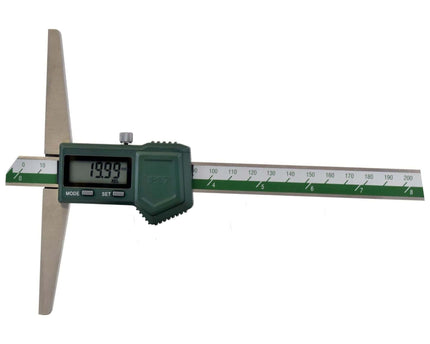 INSIZE Measuring Equipment Insize IP67 Digital Depth Gauge 0-300mm / 0-12" Range Series 1149-300