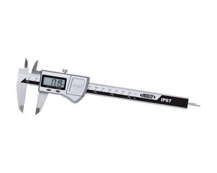 INSIZE Measuring Equipment Insize IP67 Waterproof Digital Caliper 0–150 mm / 0–6″ Series 1115-150
