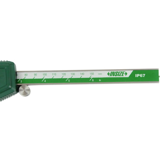 INSIZE MEASURING EQUIPMENT INSIZE IP67 Waterproof Digital Caliper  0-150mm / 0-6" Range Series 1118-150B