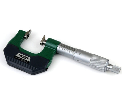 INSIZE Measuring Equipment Insize Jaw Type Micrometer 0-1" Range Series 3283-1