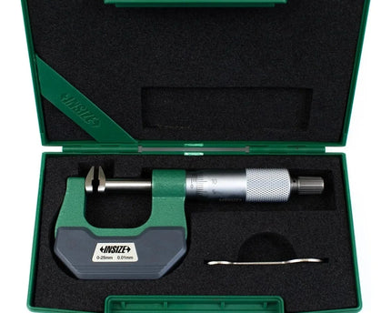 INSIZE MEASURING EQUIPMENT Insize Jaw Type Micrometer 0-25mm Range Series 3283-25A