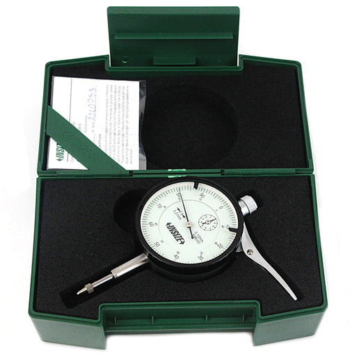 INSIZE Measuring Equipment Insize Lifting Lever Dial Indicator 0-10mm x 0.1mm Range Series 2329-10