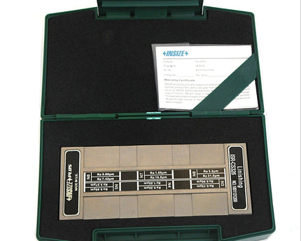 INSIZE Measuring Equipment Insize Linishing (belt standing) Surface Roughness Specimen 6 pcs Set Series ISR-CS326