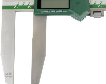 INSIZE Measuring Equipment Insize Long Jaw Digital Caliper  0-300mm / 0-12" Range Series 1106-302