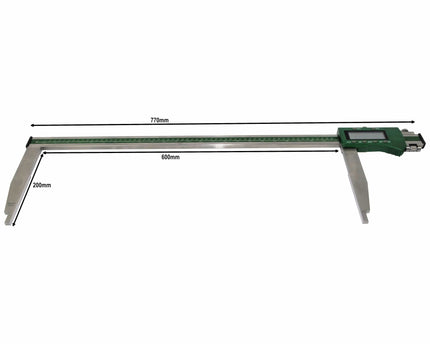INSIZE Measuring Equipment Insize Long Jaw Digital Caliper  0-600mm / 0-24" Range Series 1106-603