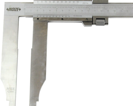 INSIZE Measuring Equipment Insize Long Jaw Vernier Caliper 0-500mm/0-20" Range Series 1215-522
