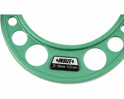 INSIZE Measuring Equipment Insize Long Spindle Outside Micrometer 25-50mm Range Series 3209-50