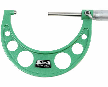 INSIZE Measuring Equipment Insize Long Spindle Outside Micrometer 50-75mm Range Series 3209-75